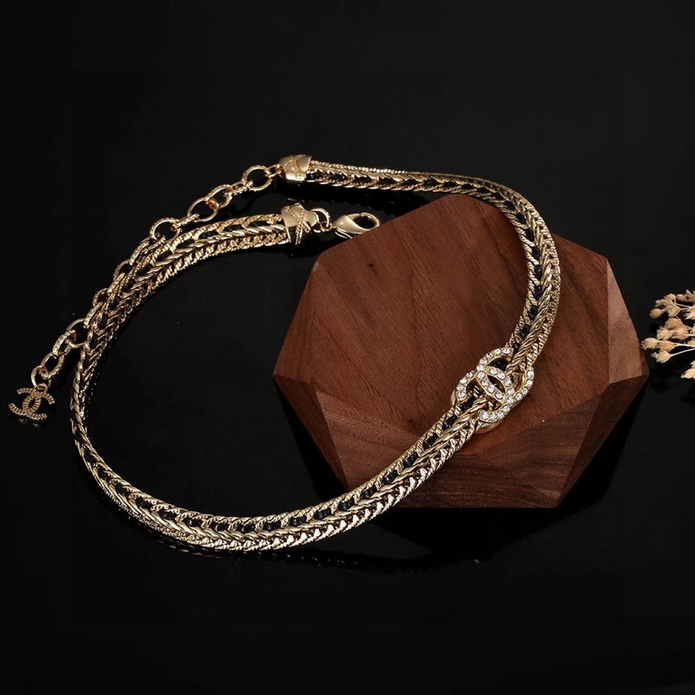 🍡CHANEL Petite Leather Belt Necklace, of high-end quality - Picture 3 of 6